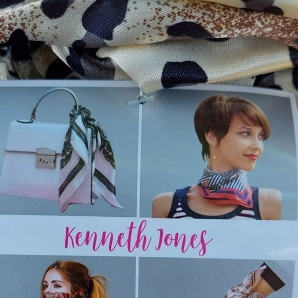 20×20 keneth jones scarves - Picture 4 of 5